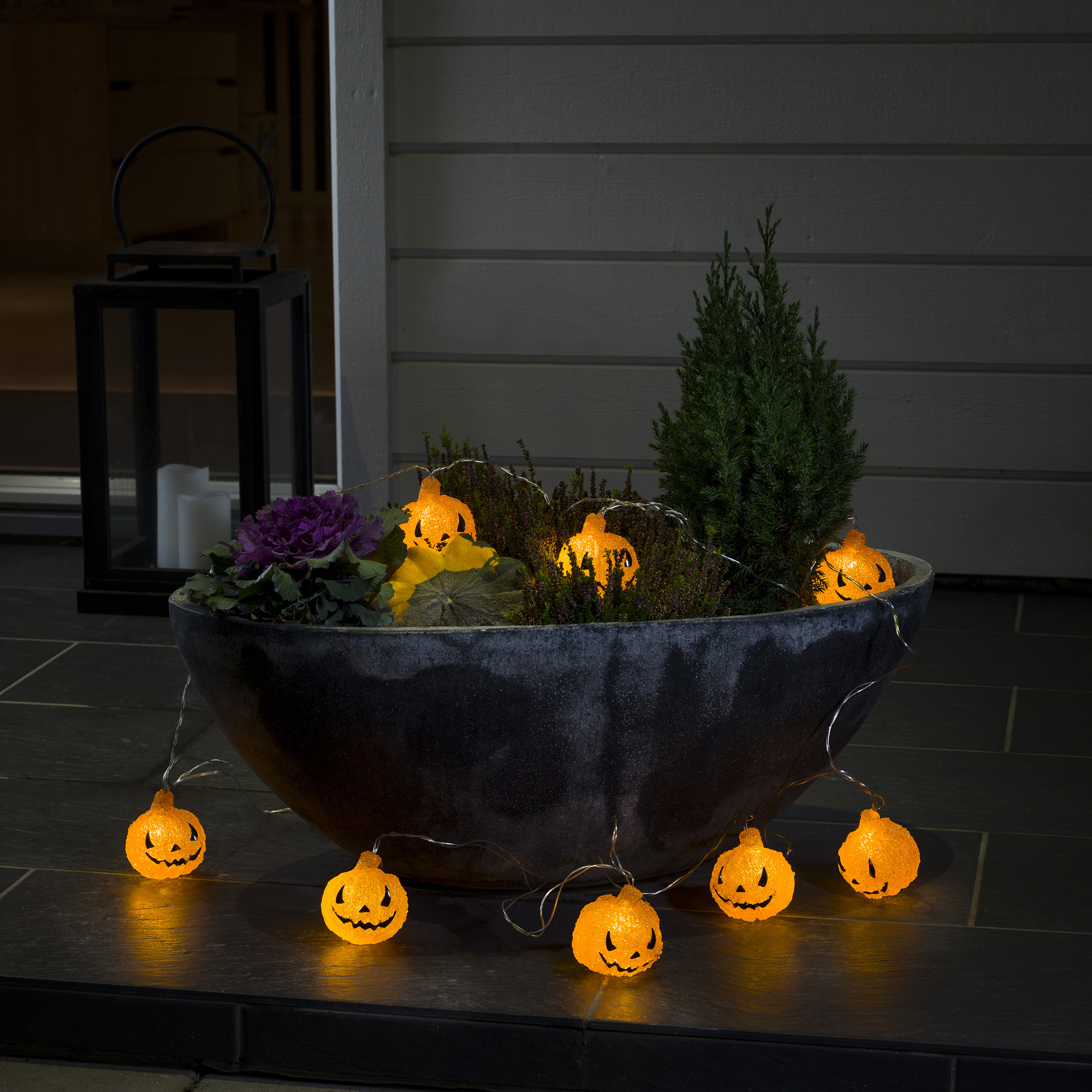 Ljusslinga Gnosjö Konstsmide 8 st Pumpor LED