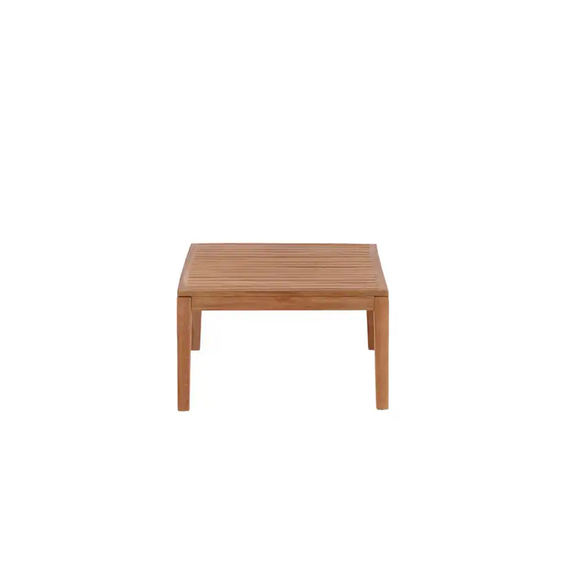 Soffbord Venture Home Amlan Natur Teak Fyrkantigt Vardagsrumsbord