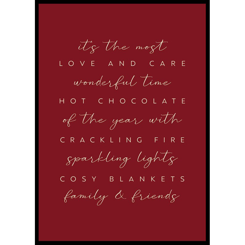 Poster Gallerix The Most Wonderful Time