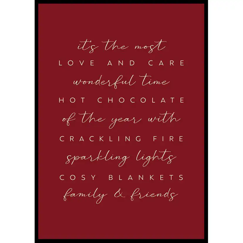 Poster Gallerix The Most Wonderful Time