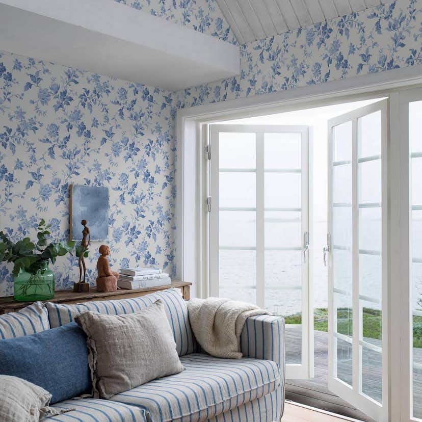 Tapet Boråstapeter Blomslinga 6146