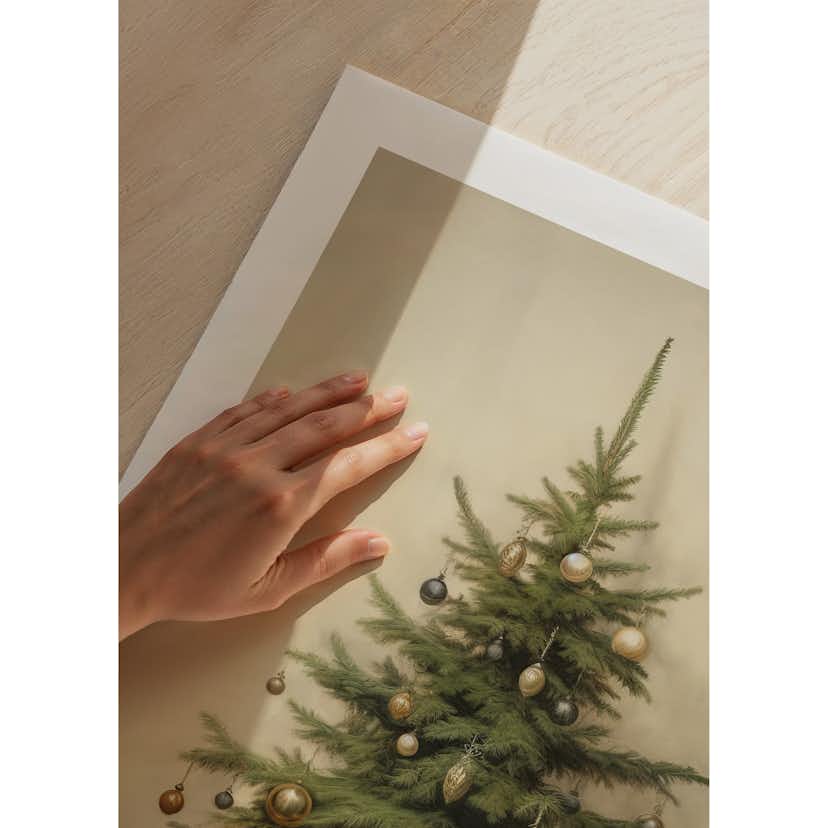 Poster Gallerix Christmas Tree And Gifts