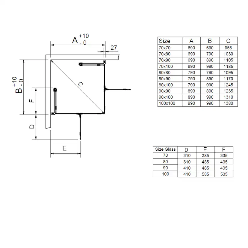 Duschhörn Svedbergs Skoga Vikbar