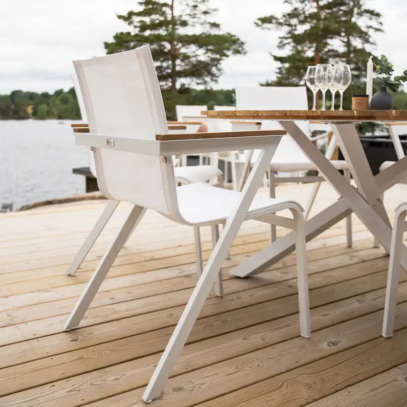 Trädgårdsstol Venture Home Mexico Stapelbar Utomhus