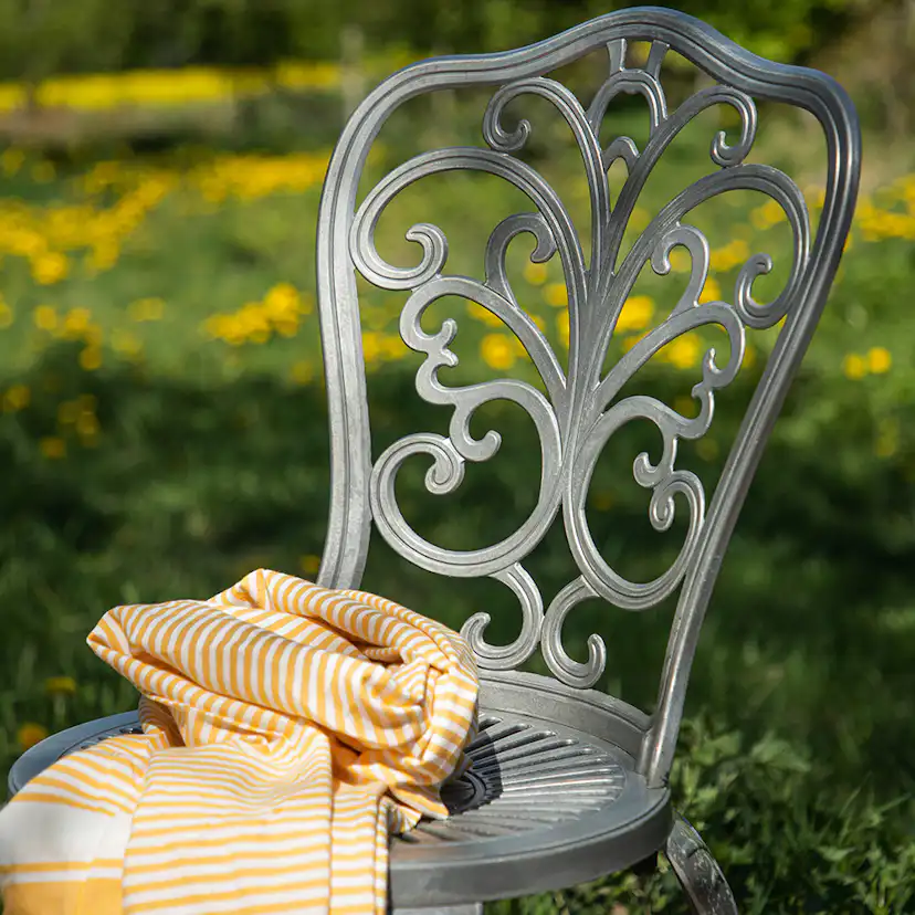 Cafégrupp Venture Home Nandin ø60 cm med 2 Trädgårdsstolar Utomhus