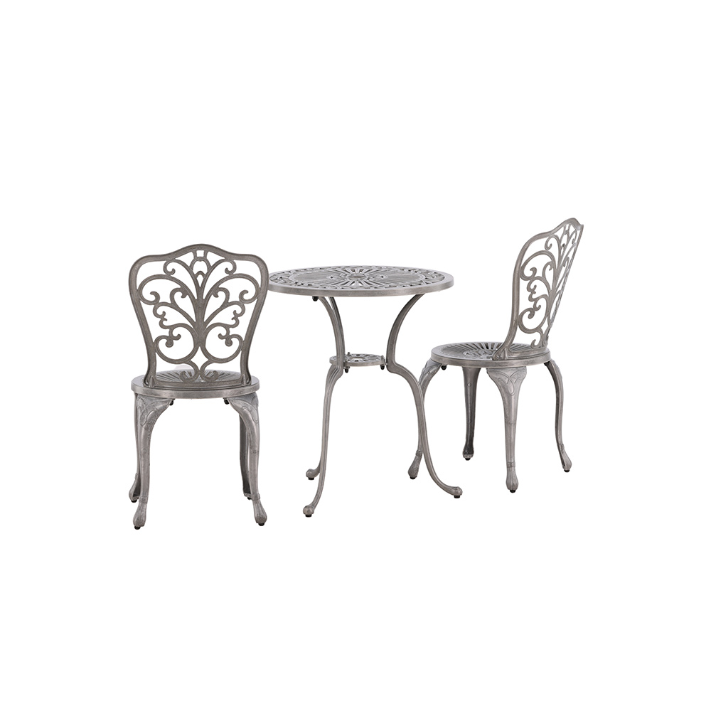 Cafégrupp Venture Home Nandin ø60 cm med 2 Trädgårdsstolar Utomhus