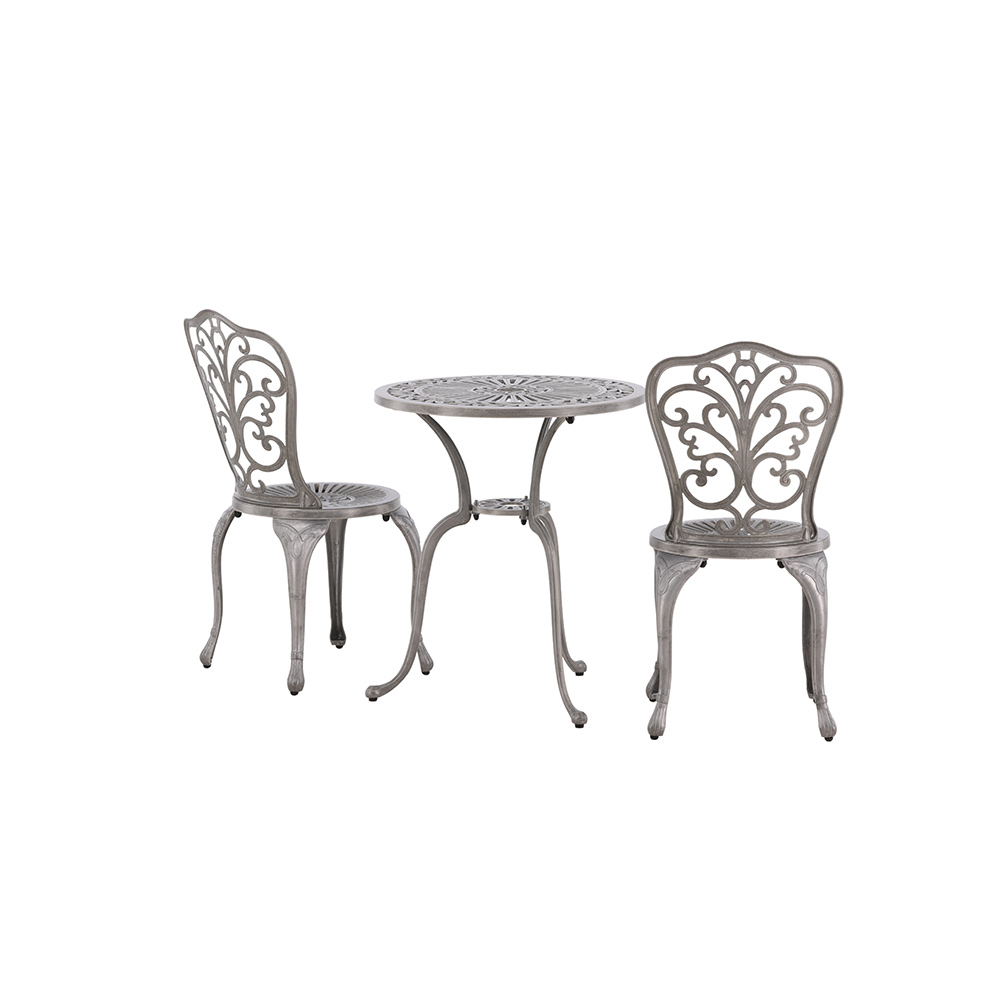 Cafégrupp Venture Home Nandin ø60 cm med 2 Trädgårdsstolar Utomhus