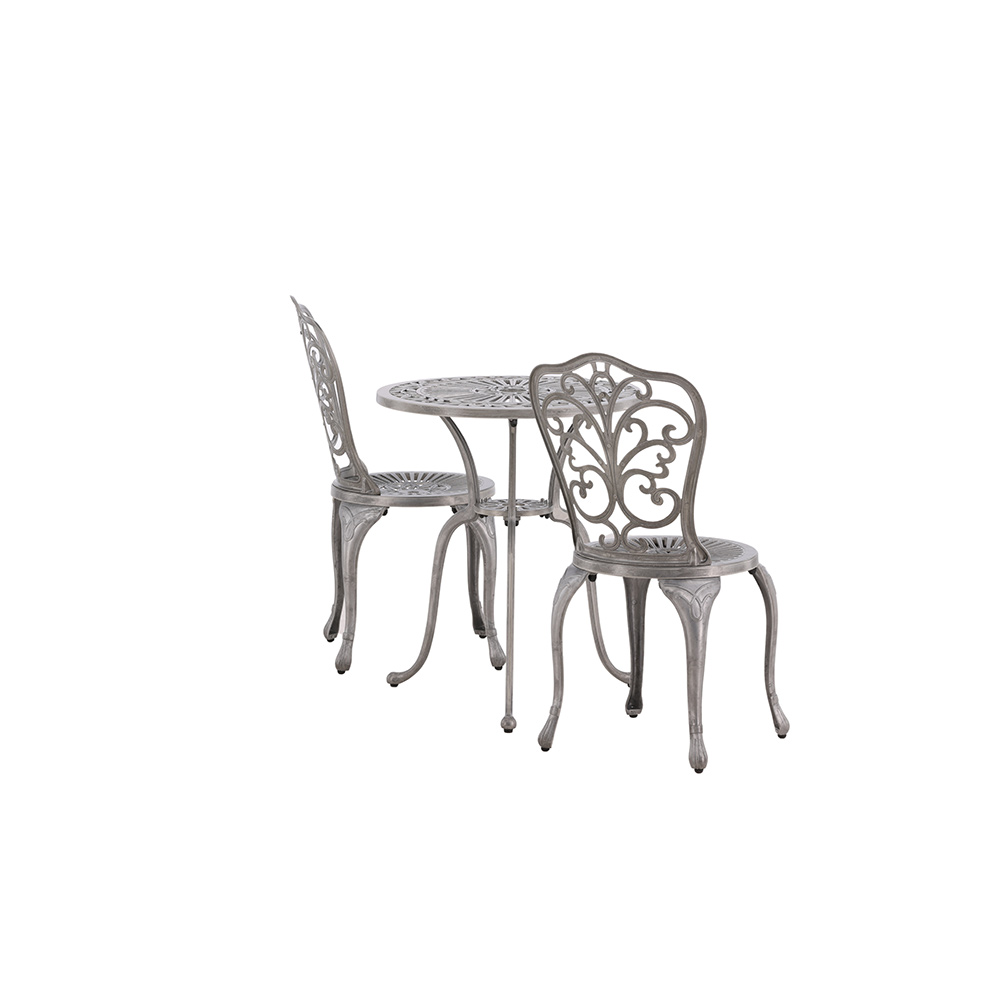 Cafégrupp Venture Home Nandin ø60 cm med 2 Trädgårdsstolar Utomhus