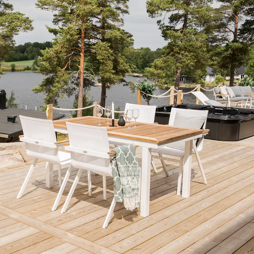 Trädgårdsstol Venture Home Mexico Stapelbar Utomhus