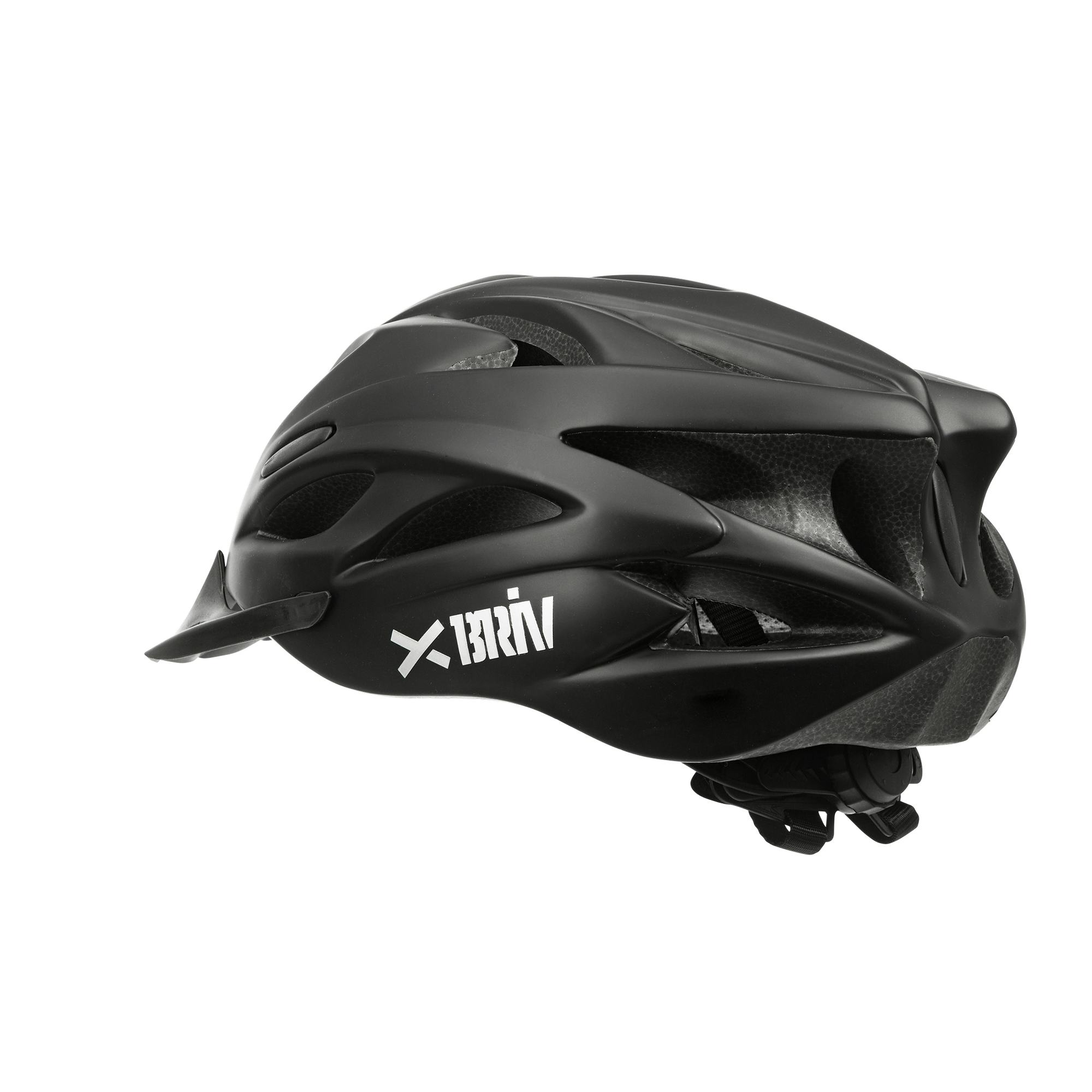 Cykelhjälm Briv Inmold Std Mattsvart Large