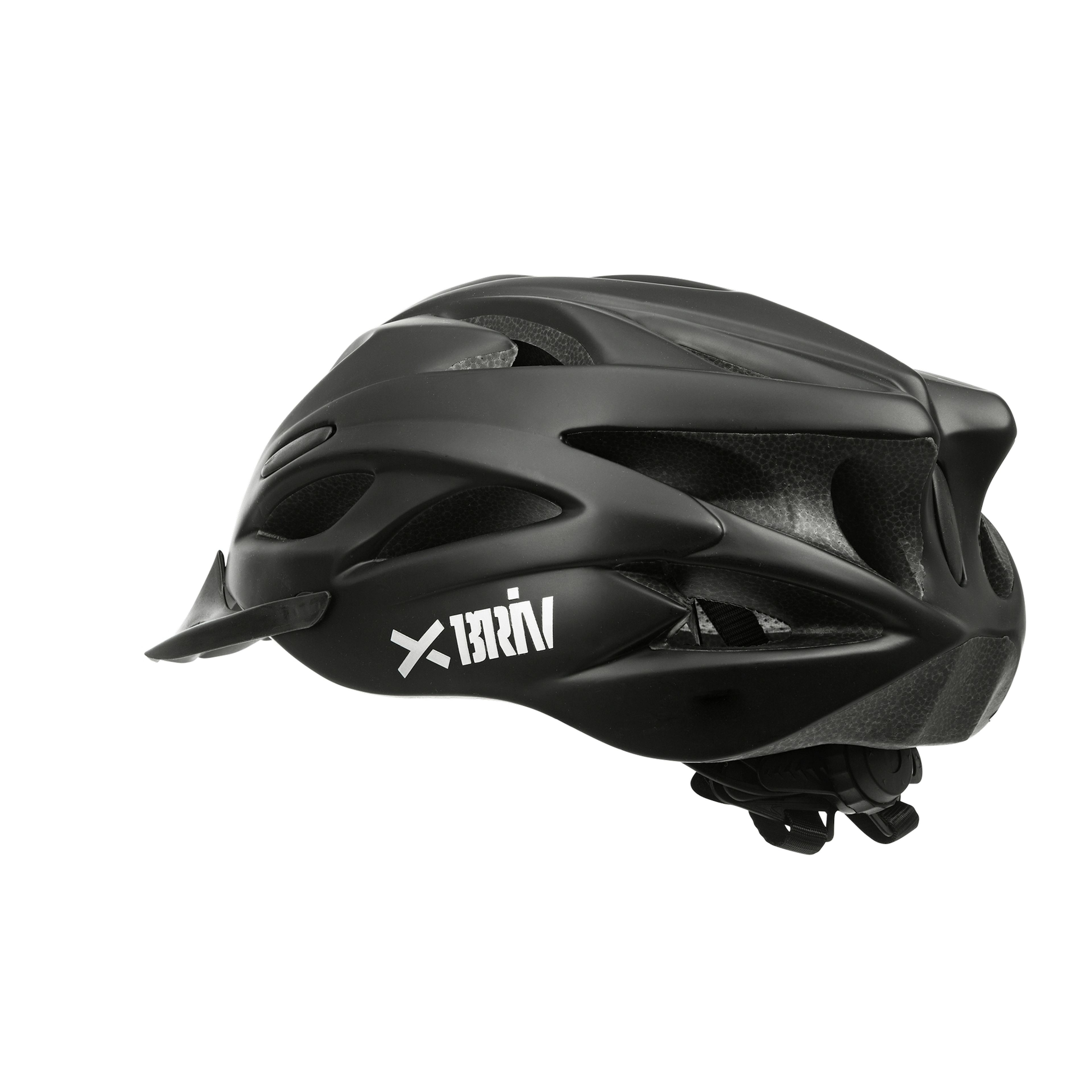 Cykelhjälm Briv Inmold Std Mattsvart Large