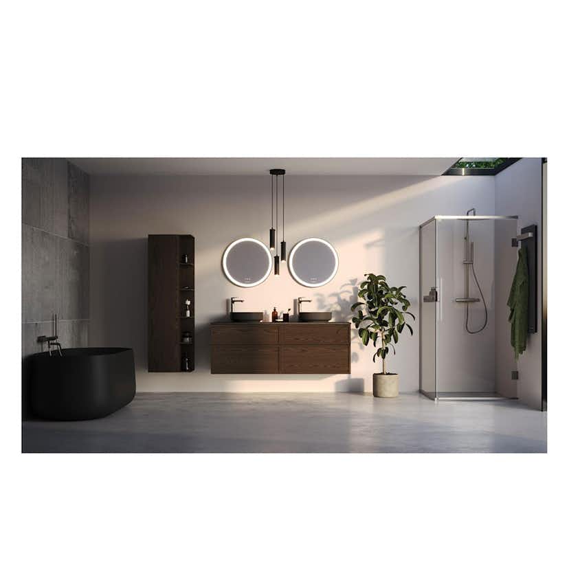 Tvättställsskåp Svedbergs Poem Ram med 4 Lådor