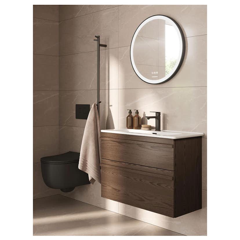 Tvättställsskåp Svedbergs Poem List Dubbel med 2 Lådor