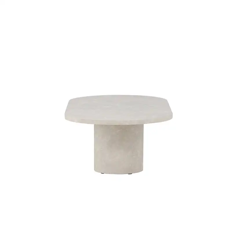 Soffbord Venture Home Narvik 32,5cm Beige Vardagsrumsbord med Marmorlook