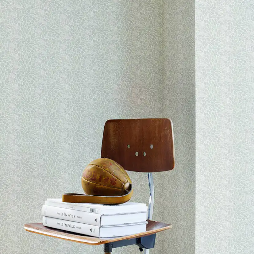 Tapeter Fiona Living@HOME NW 620721 Non Woven, Mönstrad Grön