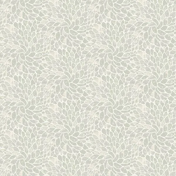 Tapeter Fiona Living@HOME NW 620721 Non Woven, Mönstrad Grön