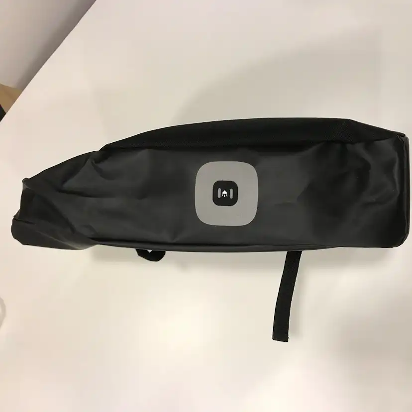 Pakethållarväska Briv Vattentät Svart