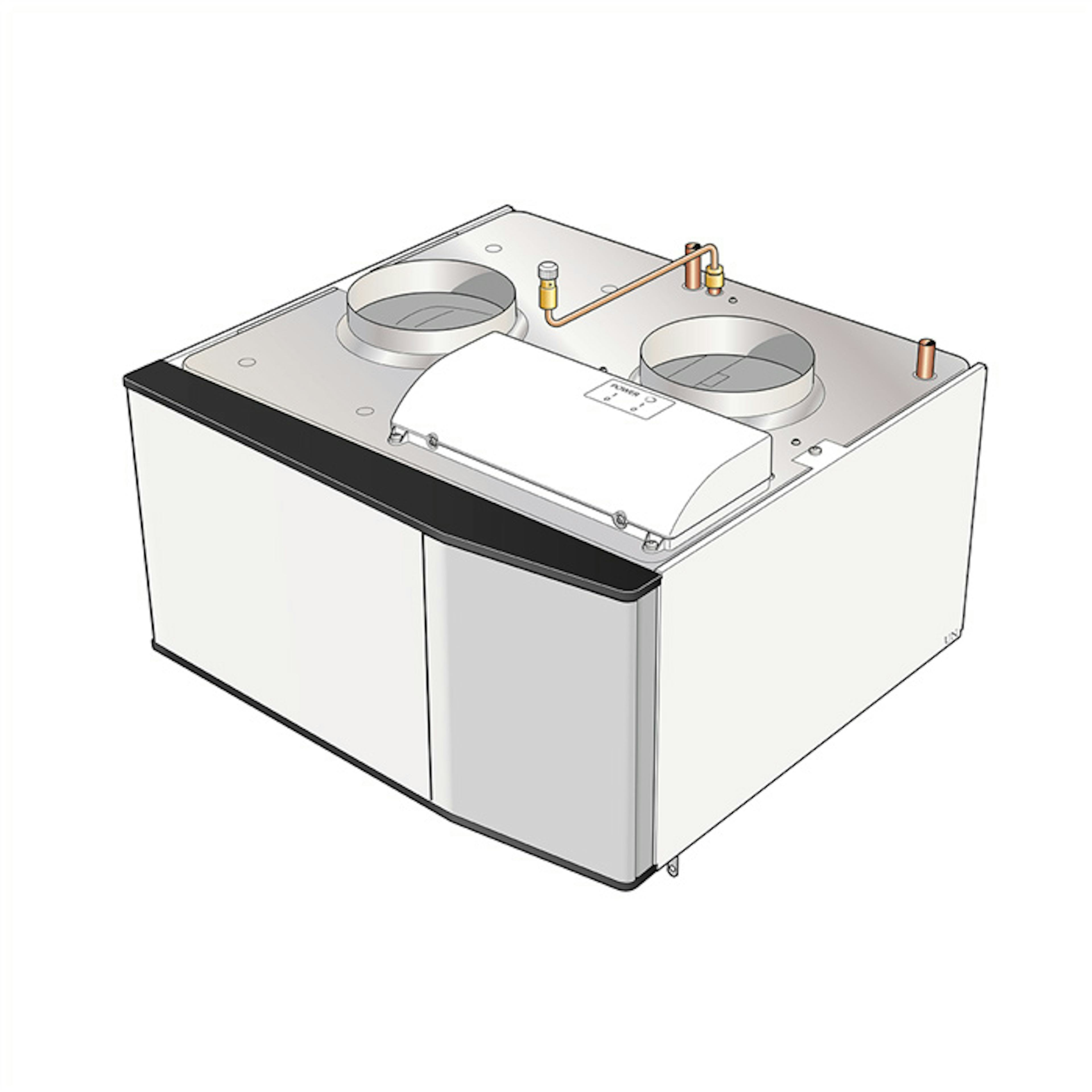 Frånluftsmodul Nibe FLM S45