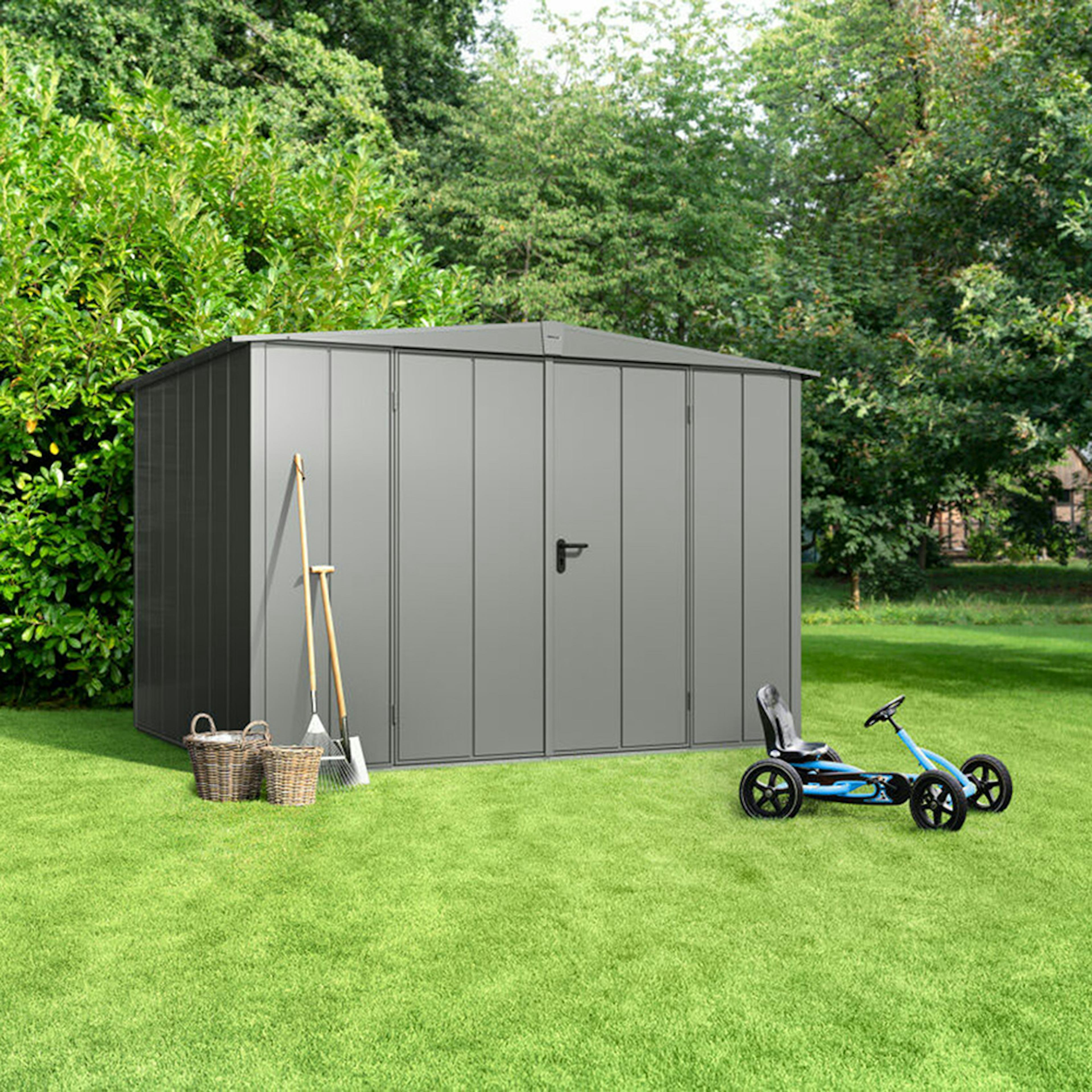 Redskapsbod Hörmann Sadeltak Modern 3236x2477