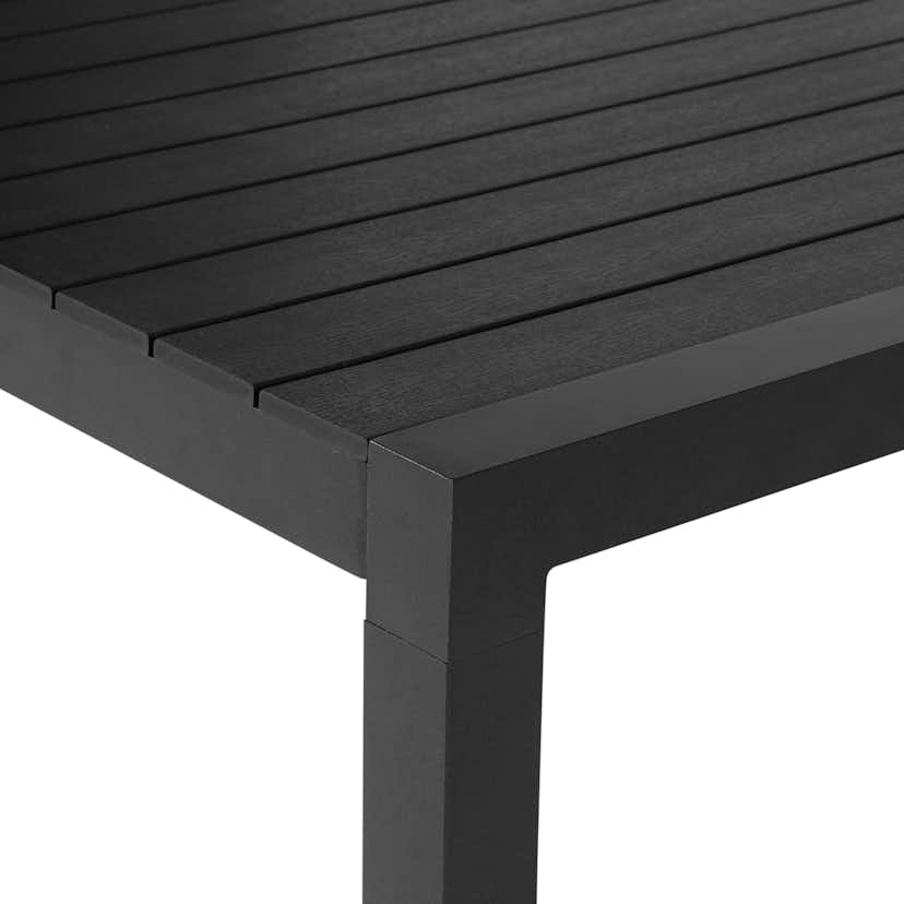 Aluminiumbord Outfit Förlängningsbart Trädgårdsbord 223/283/343x100 cm