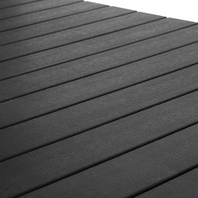 Aluminiumbord Outfit Förlängningsbart Trädgårdsbord 223/283/343x100 cm