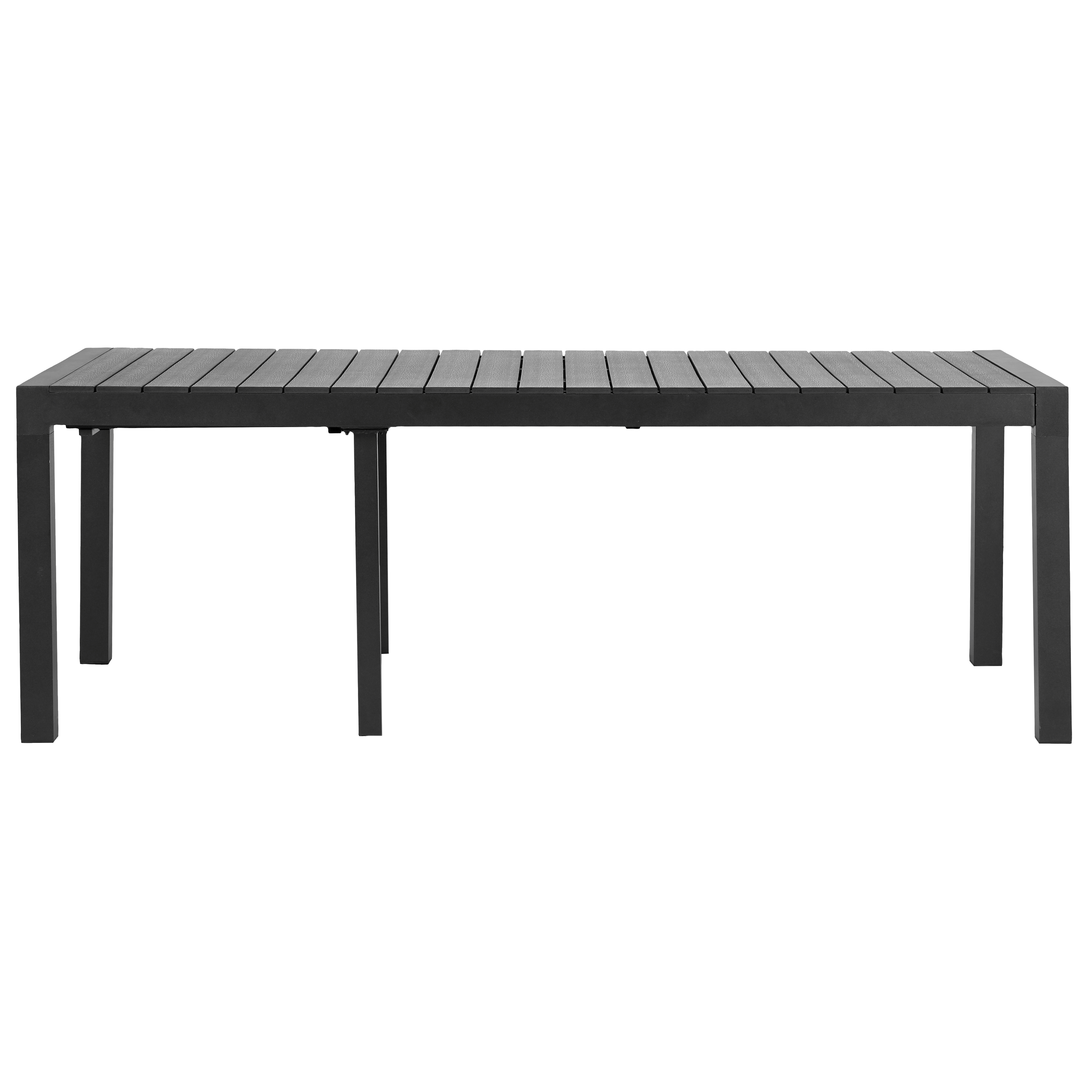 Aluminiumbord Outfit Förlängningsbart Trädgårdsbord 223/283/343x100 cm