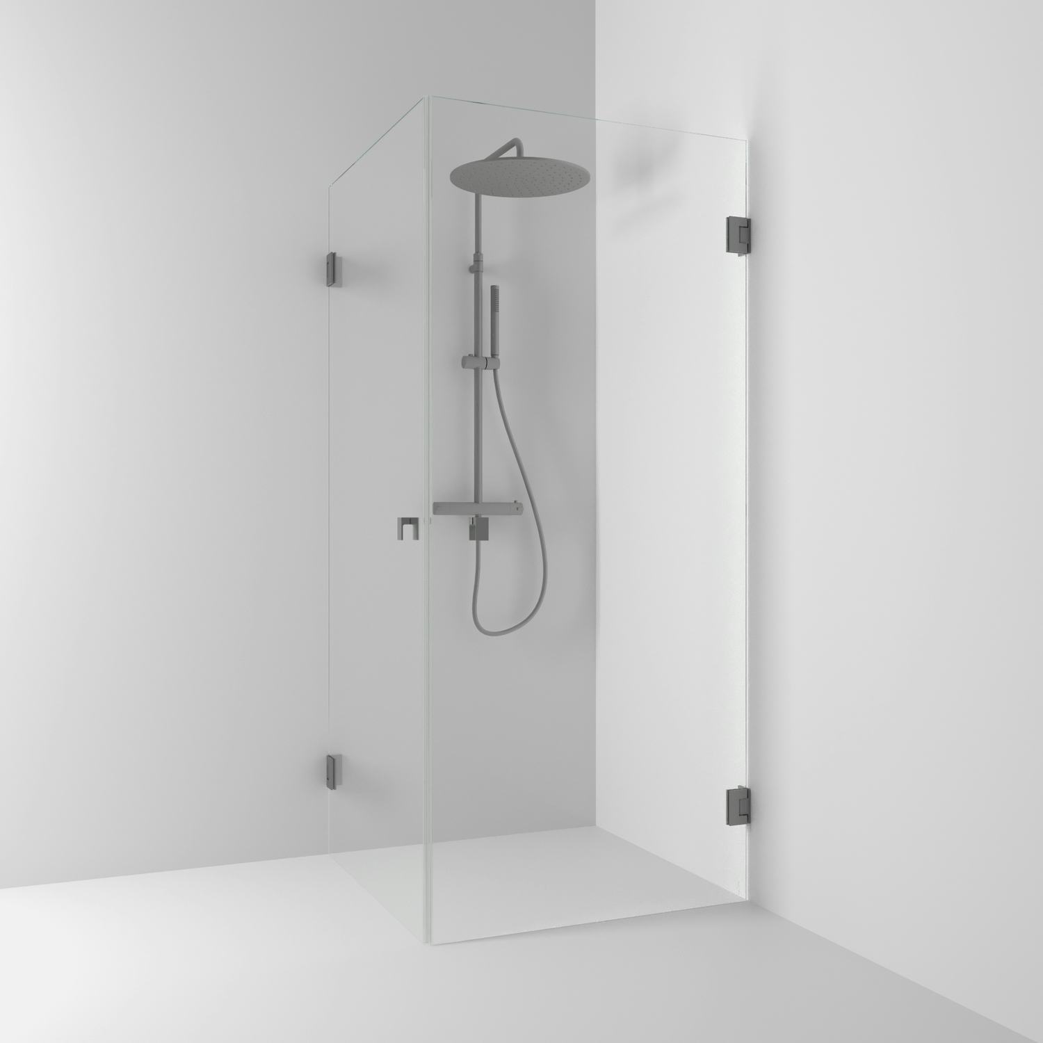 Duschhörn Svedbergs 180° Rak