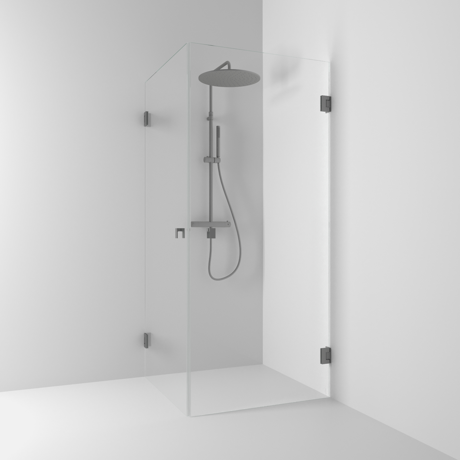 Duschhörn Svedbergs 180° Rak