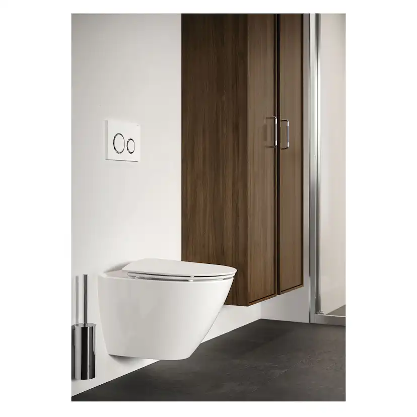 Vägghängd Toalettstol Ifö Spira Art 6245 Rimfree