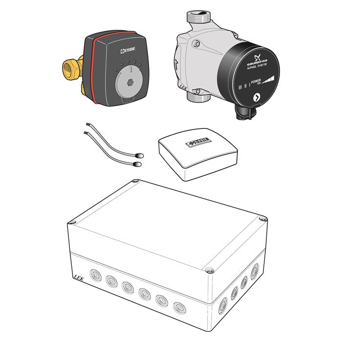 Shuntgrupp Nibe ECS 41
