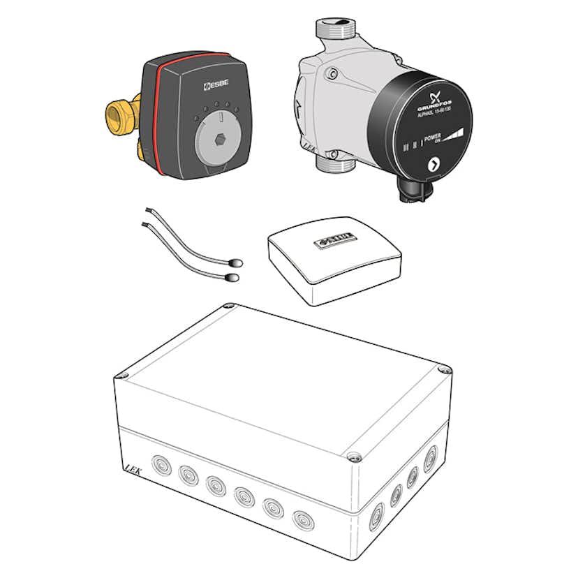 Shuntgrupp Nibe ECS 41
