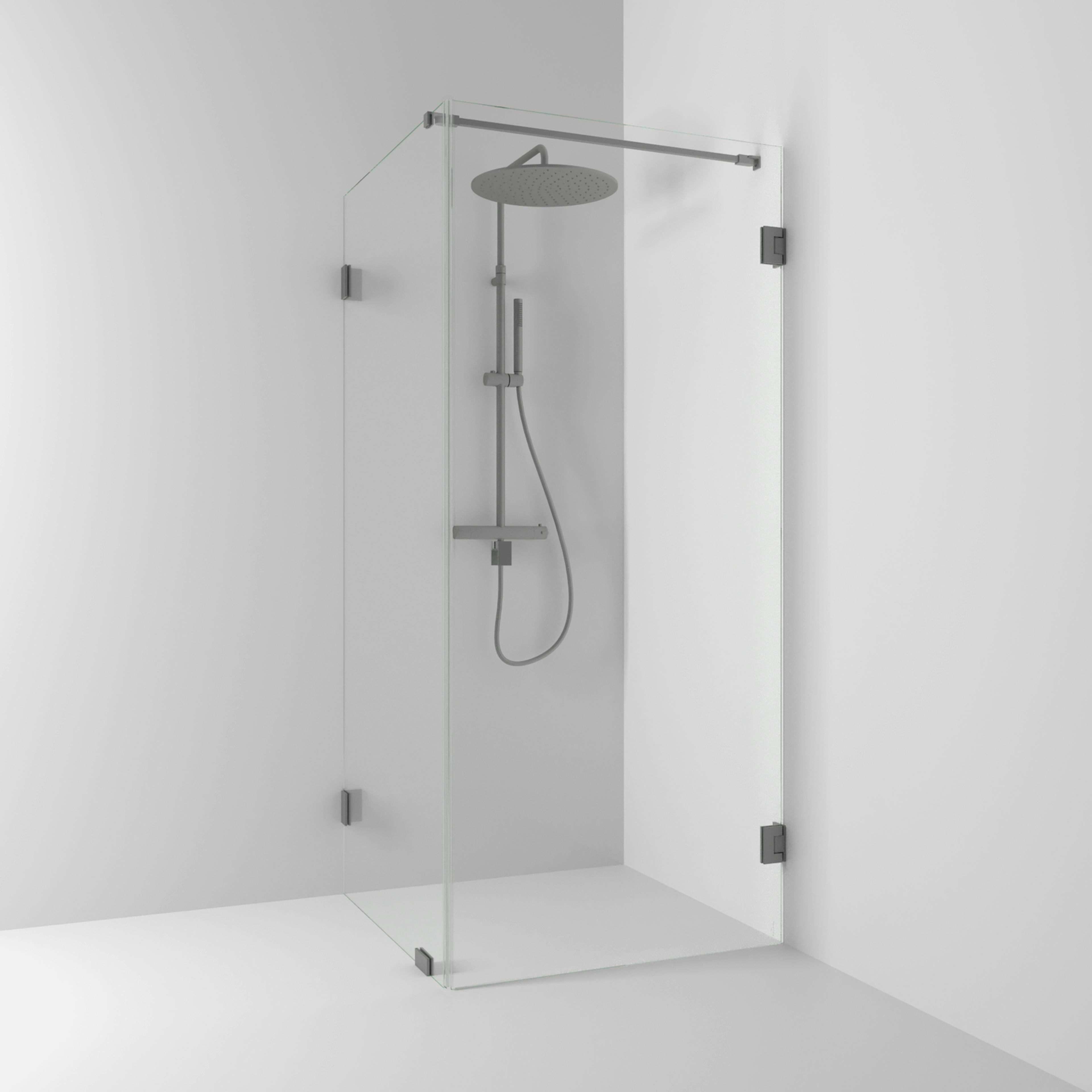 Duschhörn Svedbergs 180° Rak/Fast