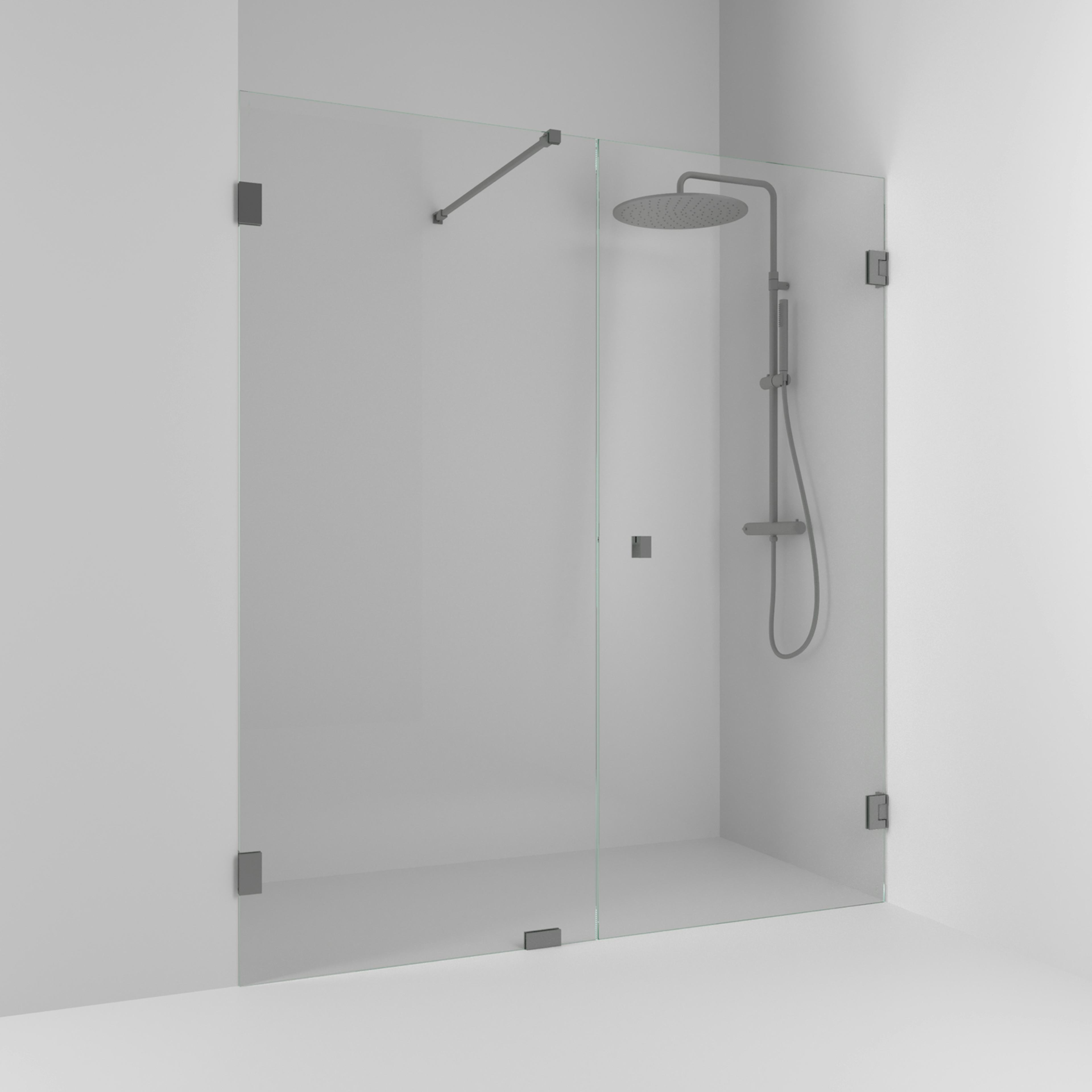 Duschdörr Svedbergs 180° Rak Kombi