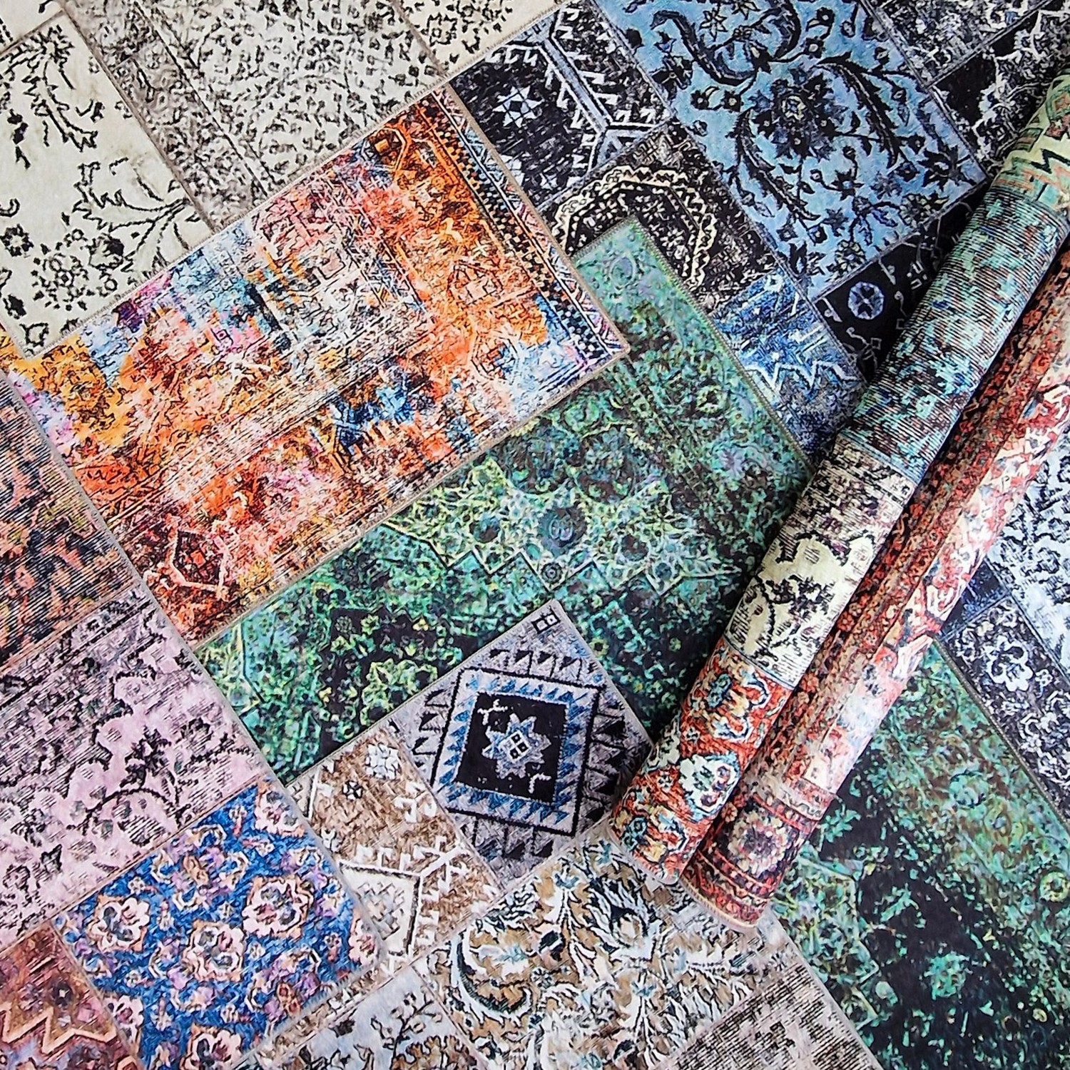 Chenillematta KM Carpets Shiraz Oriental