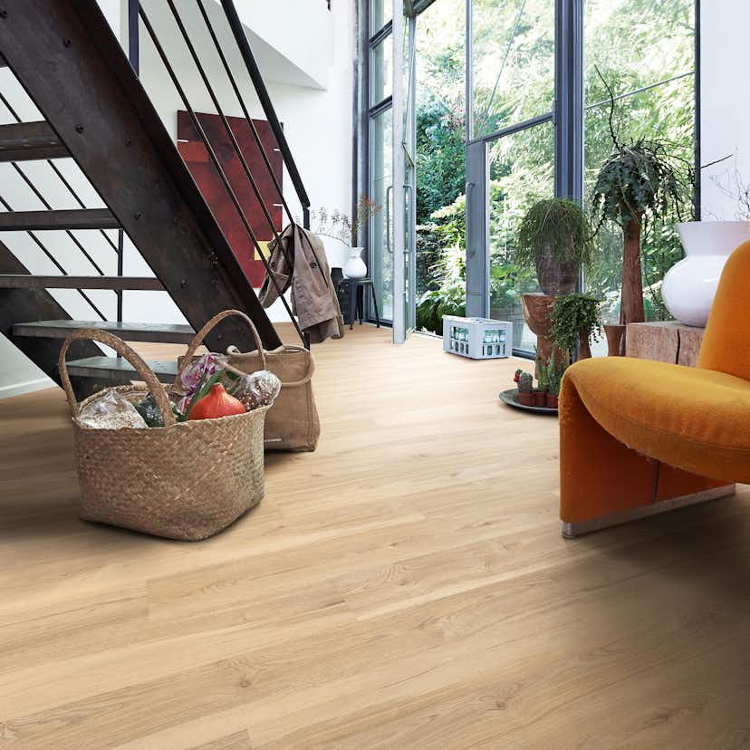 Laminatgolv Meister Laminate LC 150 Distinctive Pure Ek Strip 6273