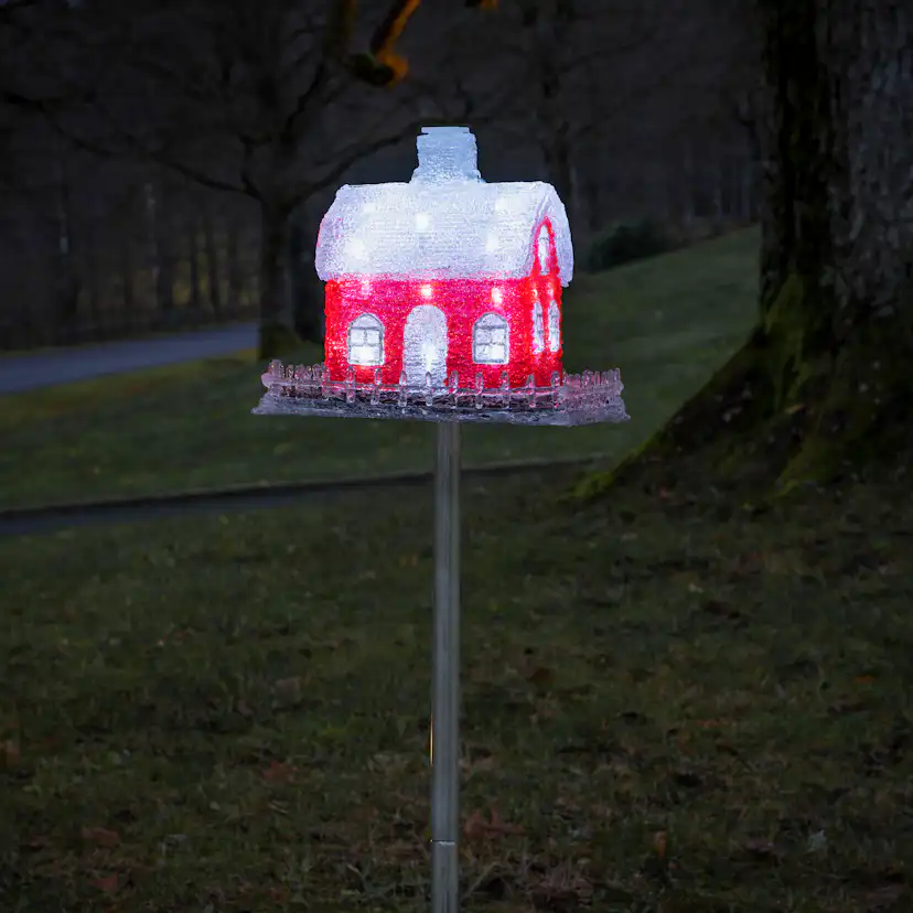 Dekorationsbelysning Gnosjö Konstsmide Fågelbord Akryl 32L LED