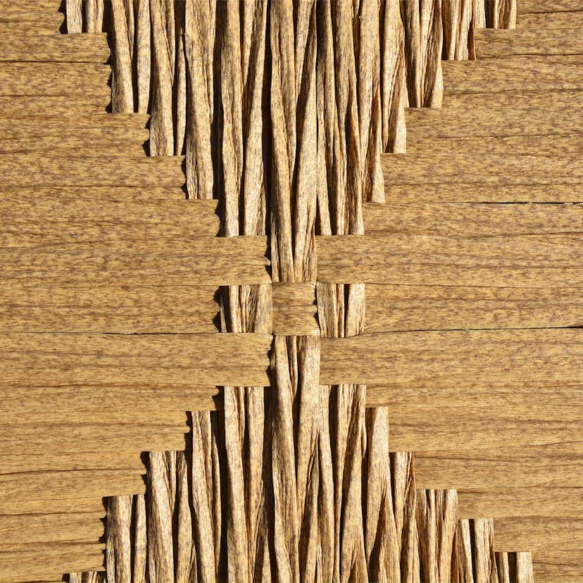 Trädgårdsstol ENVY DESIGN Natur/Svart Utomhus