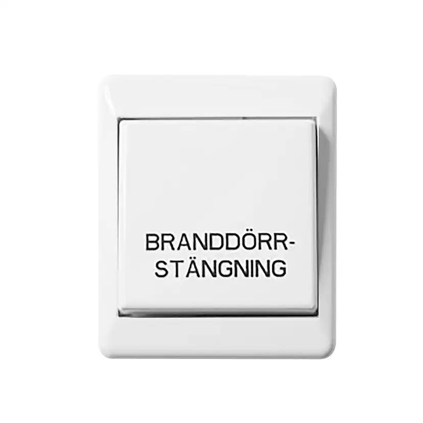 Branddörrstängning Elko RS Renvit