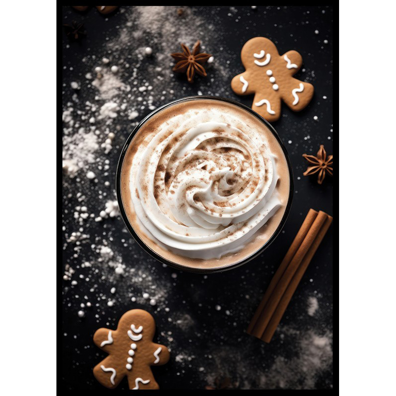 Poster Gallerix Hot Drink Christmas Baking