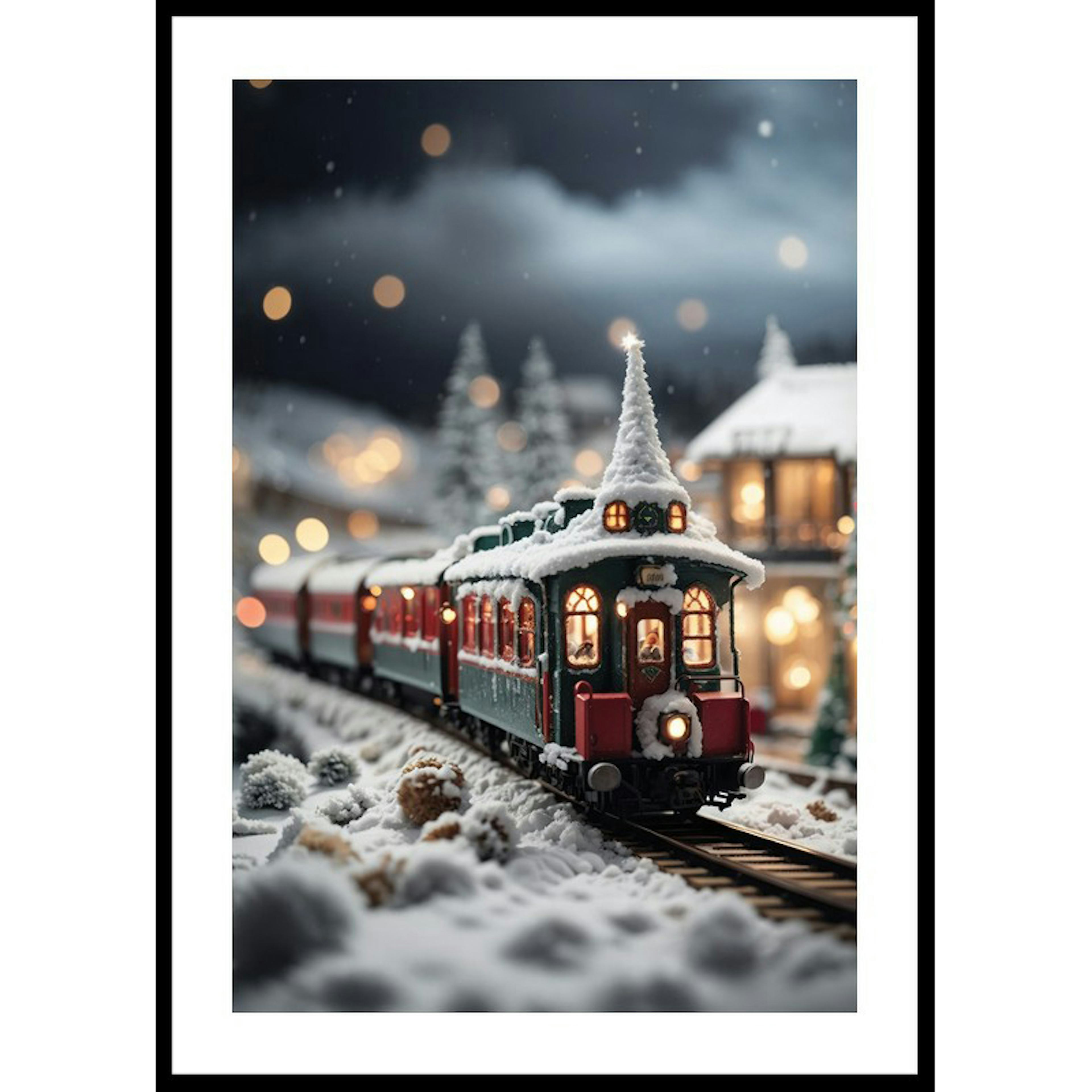 Poster Gallerix Christmas Train