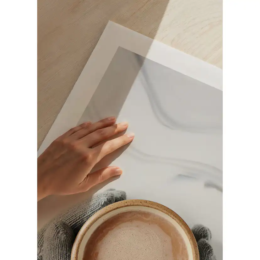 Poster Gallerix Mittens And Hot Chocolate