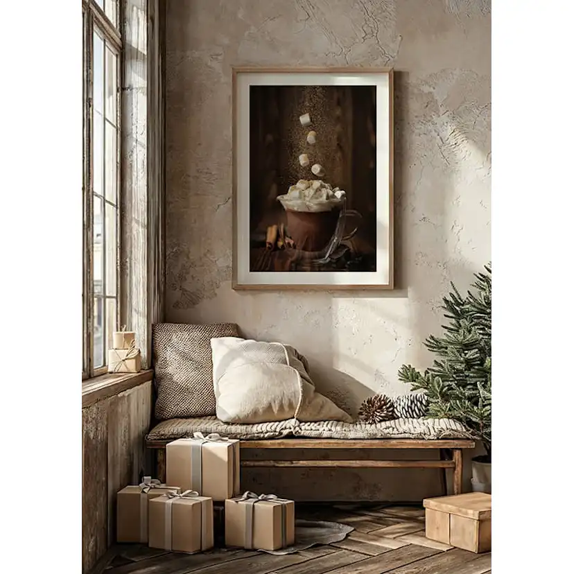 Poster Gallerix Hot Chocolate Marshmallows No4