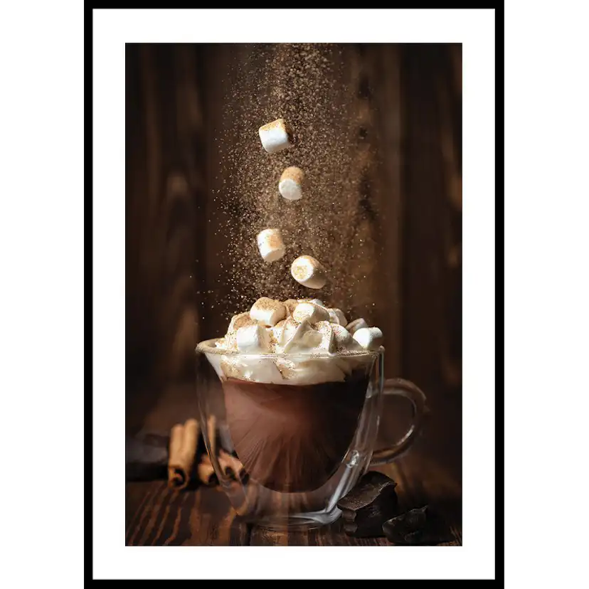 Poster Gallerix Hot Chocolate Marshmallows No4