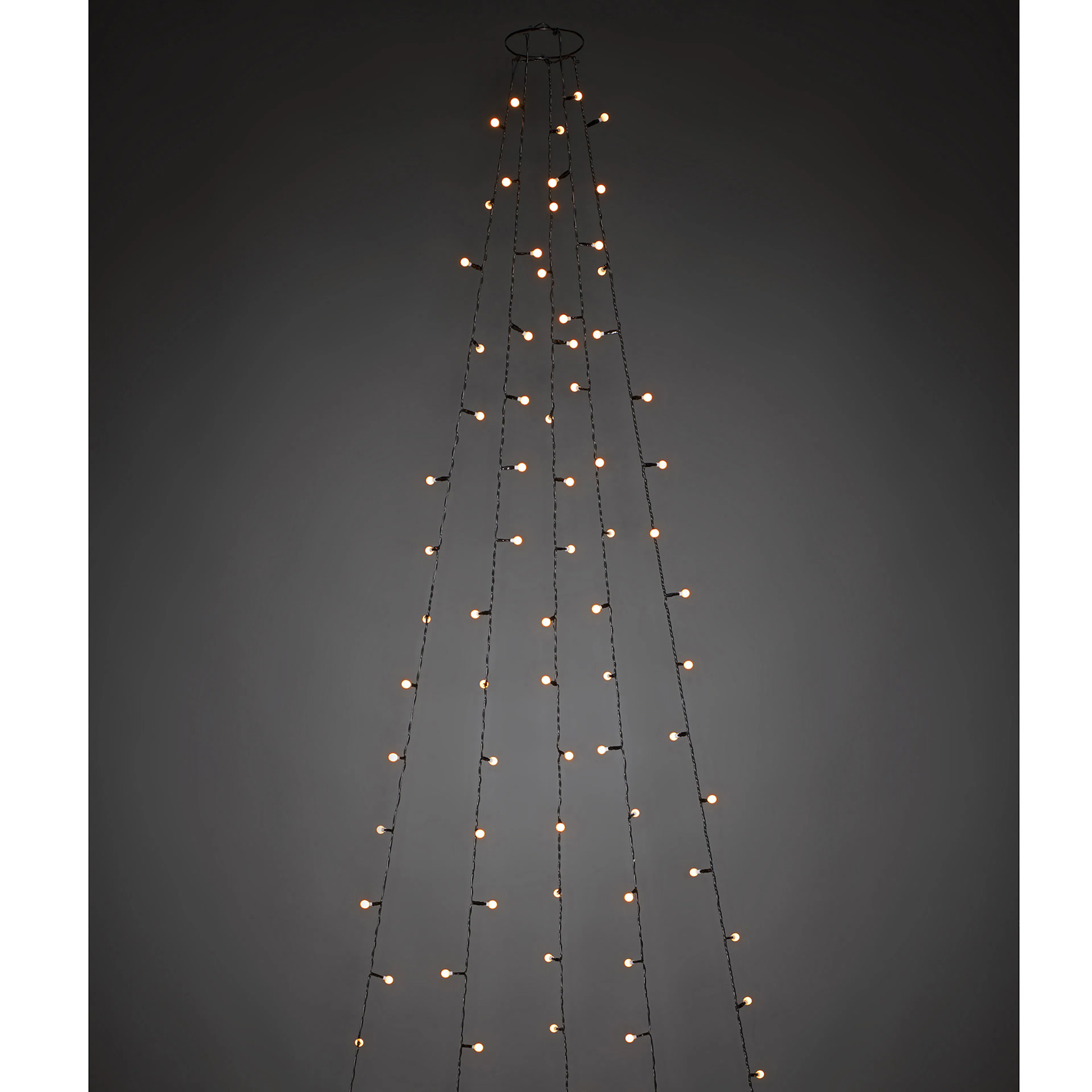 Julgransslinga Gnosjö Konstsmide Cherry LED Amber