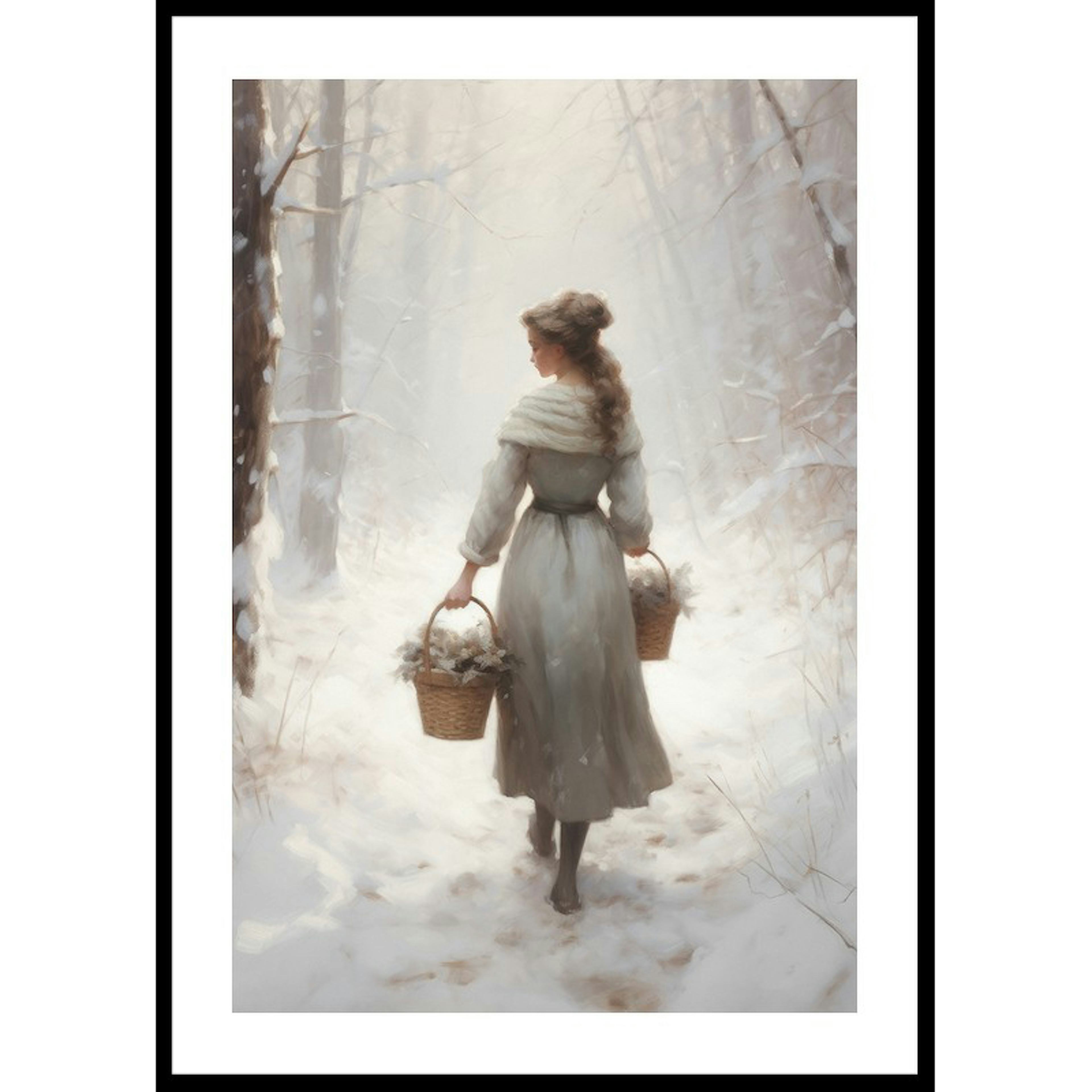 Poster Gallerix Winter Walk No1