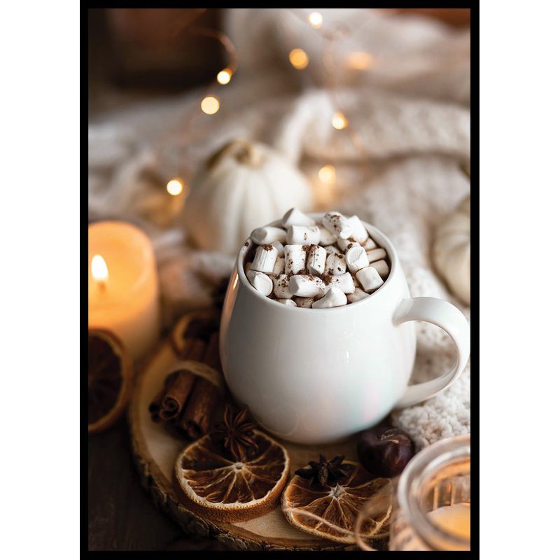 Poster Gallerix Hot Chocolate Marshmallows No3