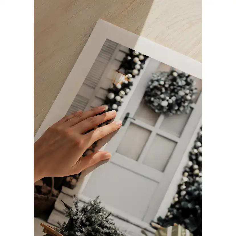 Poster Gallerix Spruce And Sleigh