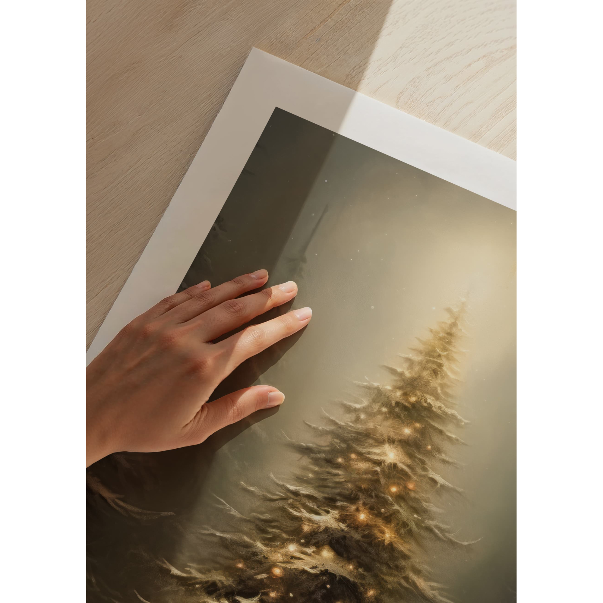 Poster Gallerix Christmas Tree Outdoor