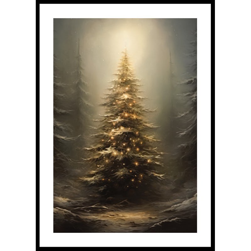 Poster Gallerix Christmas Tree Outdoor