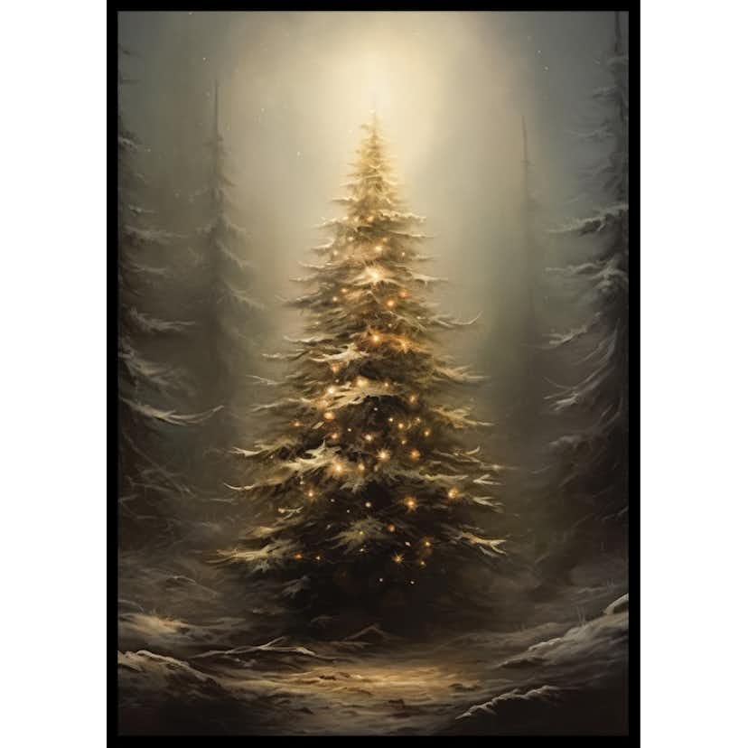 Poster Gallerix Christmas Tree Outdoor